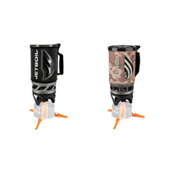 Jetboil Flash Personal Cooking System. Both Carbon and Camo Colours