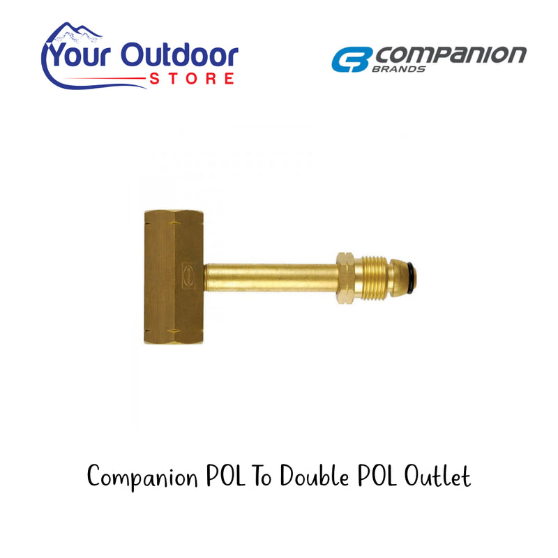 Companion POL Cylinder Adapter Dual POL Outlet