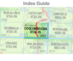 Coolumbooka 8724-2-S NSW Topographic Map 1 25k