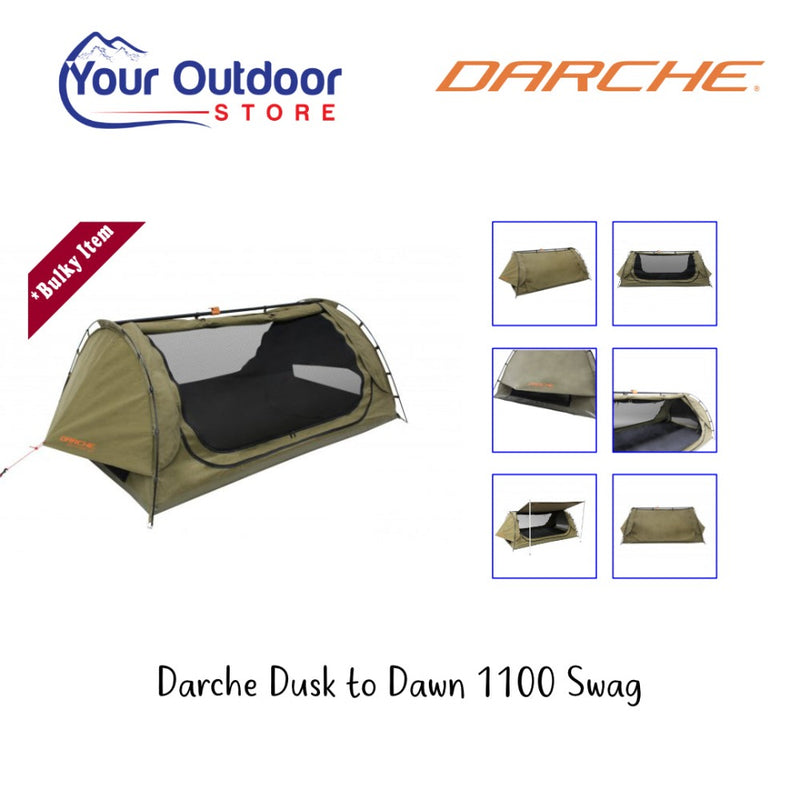 Darche Dusk to Dawn 1100 Swag With 70mm Mattress. Hero Image