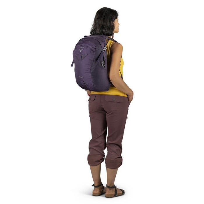Amulet Purple | Wearing back shown from behind model
