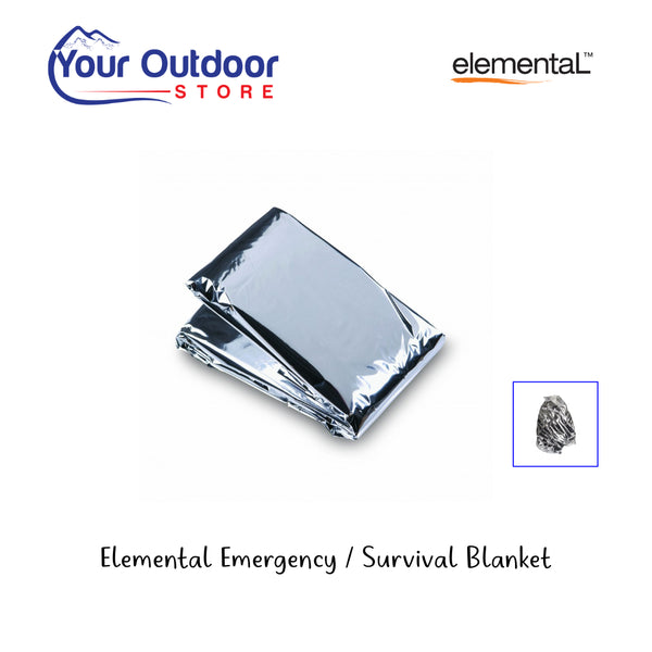 Silver | Elemental Emergency Blanket. Hero