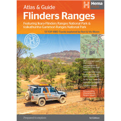 Hema Atlas & Guide The Flinders Ranges. Front cover
