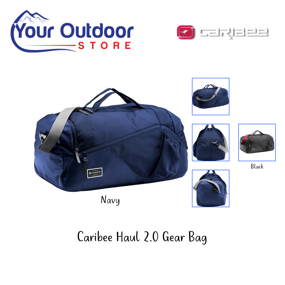 Caribee College 30 Navy Laptop Backpack Day-pack Travel Shoulder Biker Bag  NEW | eBay