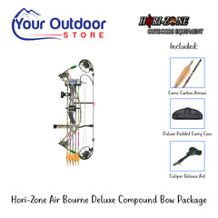 HORI-ZONE Air Bourne Deluxe Compound Bow Package | Right Hand | 70lb
