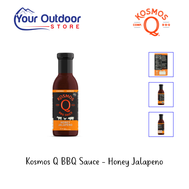 Kosmos Q BBQ Sauce Honey Jalapeno