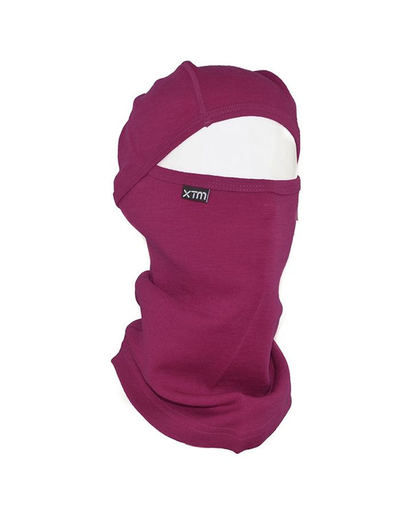 Burgundy | XTM Adult Merino Balaclava