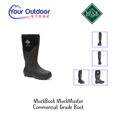 Black | Muckboot Muckmaster Commercial Grade Boot- Hero