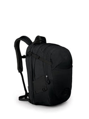 Black | Osprey Nova Everyday Pack. Front