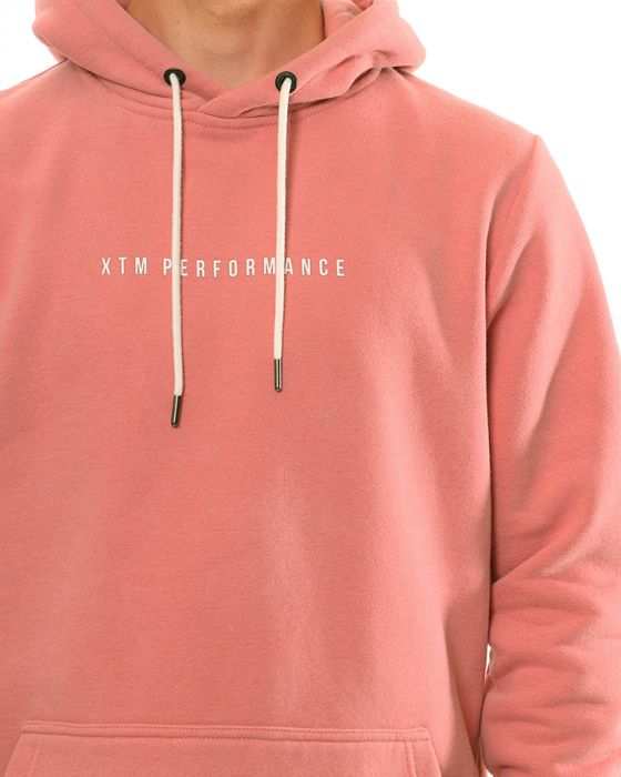 Blush | Close up of front. Showing Draw strings and printed "XTM PERFORMANCE" in white writing