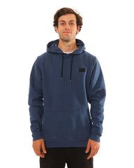 Navy | Full front view, hood down, male model