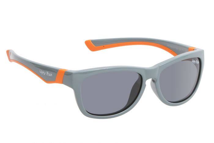 Grey / Orange | Ugly Fish Junior Unbreakable Sun Glasses PK488 GY.SM. 