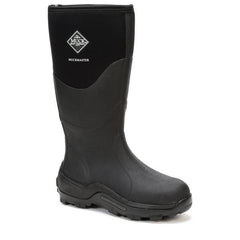 Black | Muckboot Muckmaster Commercial Grade Boot. Side/front view