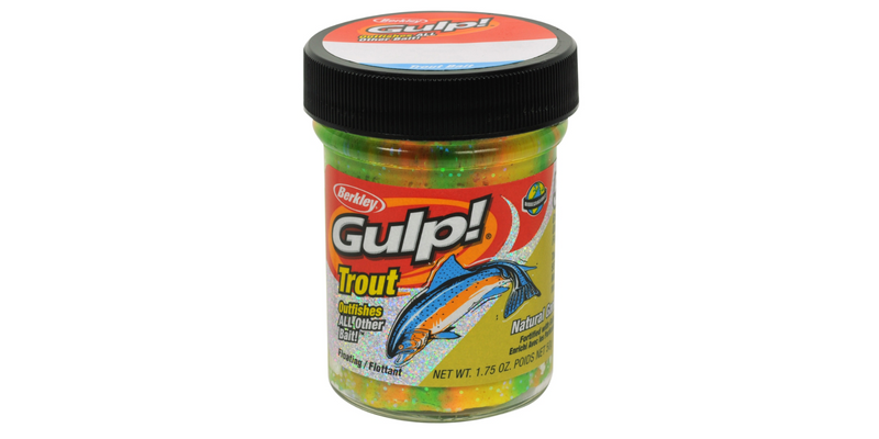 Rainbow Candy | Berkley Gulp Trout Dough Jar