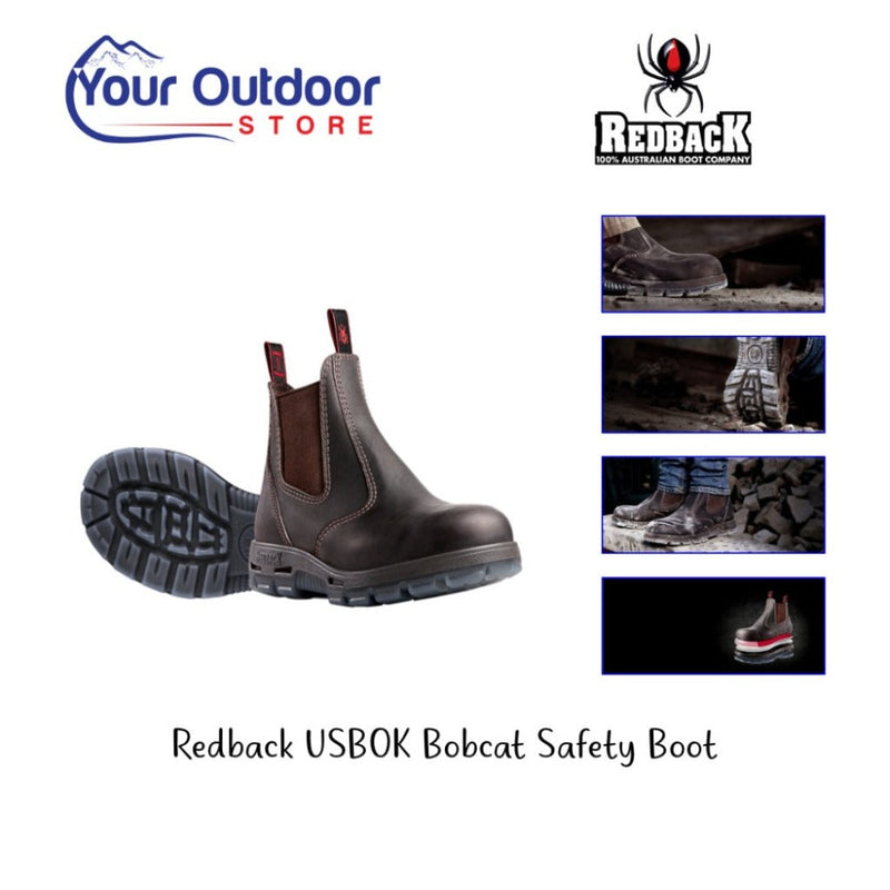 Brown | Redback USBOK Safety Boot Hero Image