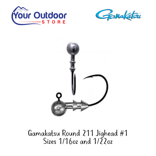 Gamakatsu Round 211 Jighead Hook Size 1