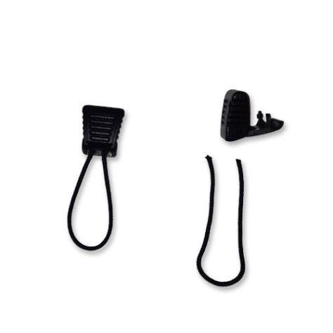 Nickle | FixnZip Instant Zipper Repair. Black Pull Cord