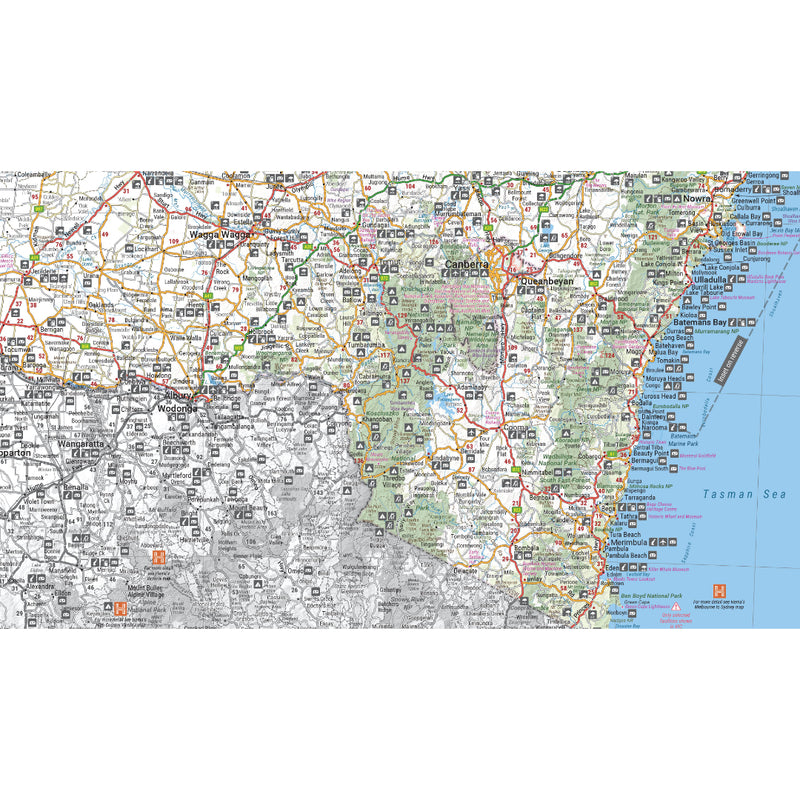 Hema New South Wales State Map 14th Edition