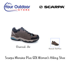Charcoal - Air | Scarpa Moraine Plus GTX Charcoal Womens Hero 