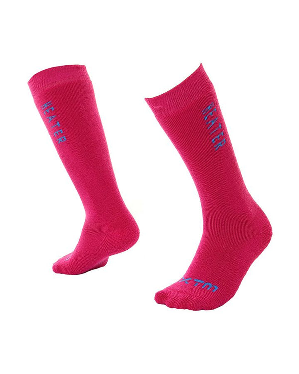Pink | XTM Infant Heater Socks Image Showing No Logos, Titles Or Variants.