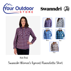 Hot Pink | Swanndri Womens Egmont Flannelette Shirt