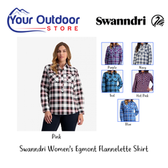 Pink | Swanndri Womens Egmont Flannelette Shirt