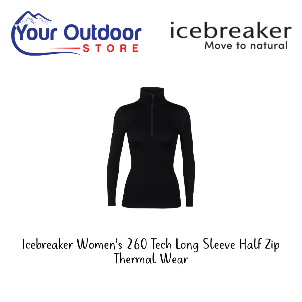 Merino 260 Tech Long Sleeve Half Zip Thermal Top - Icebreaker (US)