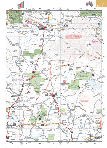 Map Example, Full Page, inland area