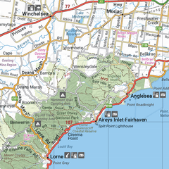 Map Example, Actual size
